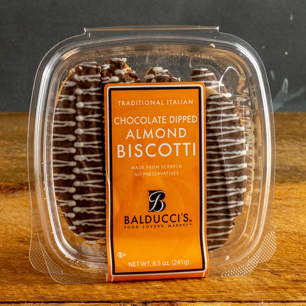 Balducci’s Chocolate Dipped Almond Biscotti | Balducci's
